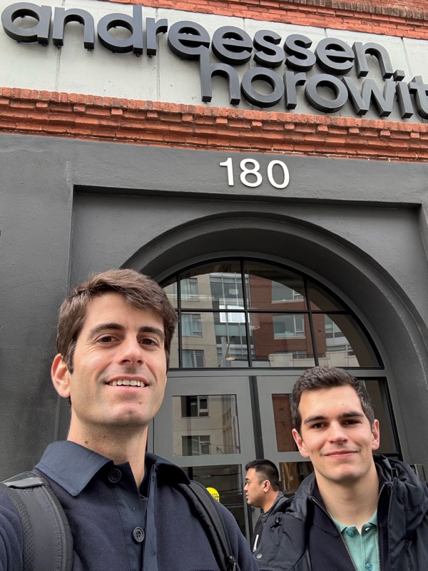 At Andreessen Horowitz HQ